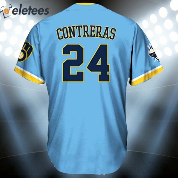 2024 Brewers William Contreras City Connect Jersey Giveaway
