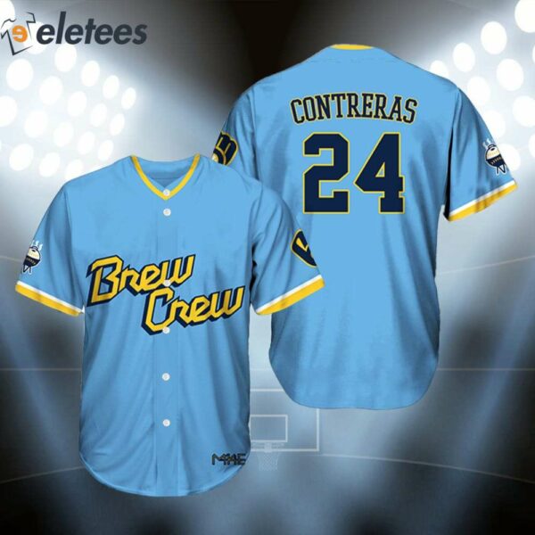 2024 Brewers William Contreras City Connect Jersey Giveaway