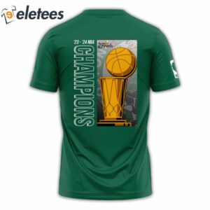 2024 National Basketball Association Celtics Champions Shirt
