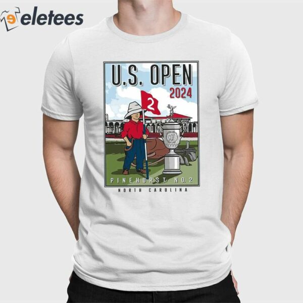 2024 Us Open Ahead Green Putter Boy Chapman Shirt