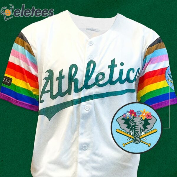 Athletics Pride Day Jersey Giveaway 2024