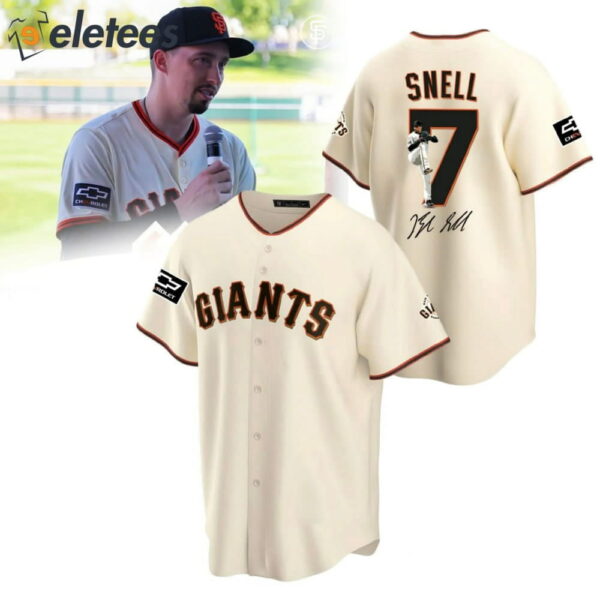 Blake Snell SF Giants 2024 Jersey