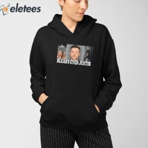 Bleary Eyed Justin Timberlake Mugshot Shirt 3