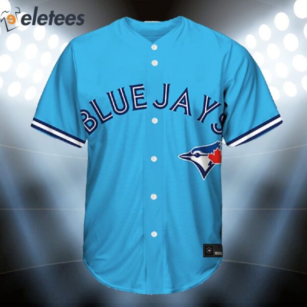 Blue Jays Danny Jansen New Blue Replica Jersey Giveaway 2024