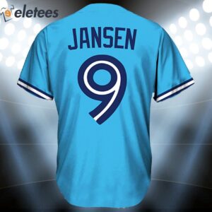 Blue Jays Danny Jansen New Blue Replica Jersey Giveaway 2024 2