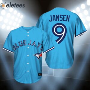 Blue Jays Danny Jansen New Blue Replica Jersey Giveaway 2024 3