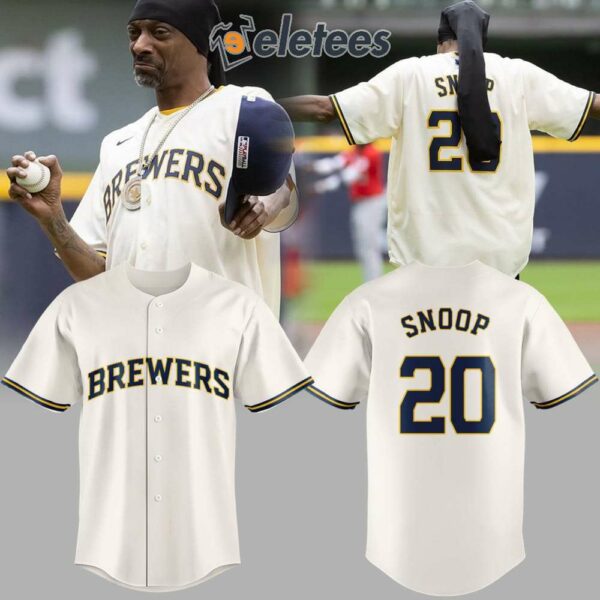 Brewers Snoop Dogg 20 Jersey
