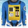 2001 A Space Odyssey Blue Ugly Sweater