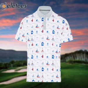 Cameron Smith Periodic Table Of Booze Golf Shirt