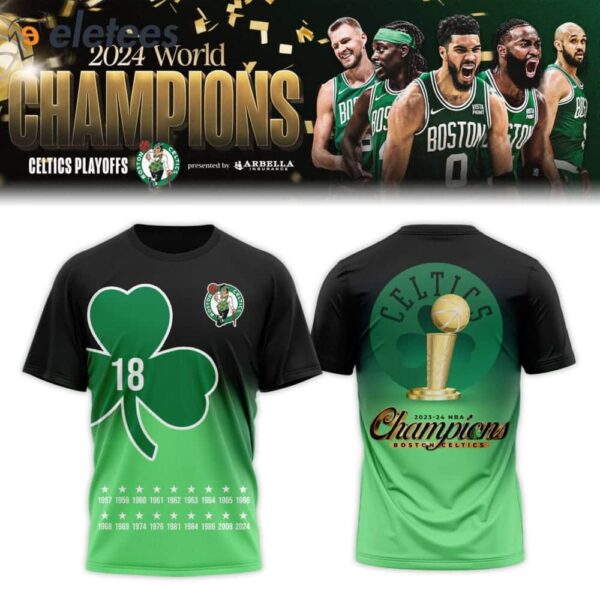 Celtics 18-Time NBA Finals Champions T-Shirt