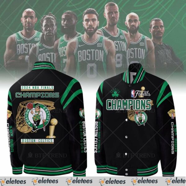 Celtics 2024 Finals Champions Bomber Jacket