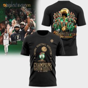 Celtics 2024 Finals Champions Hoodie 18X Champs1