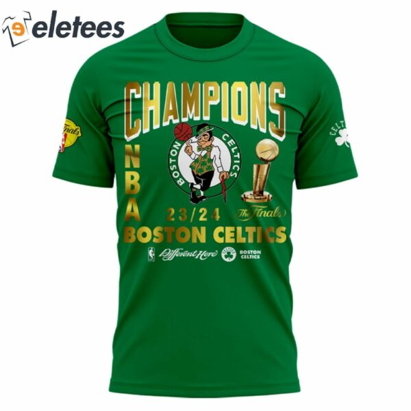 Celtics 2024 Finals Champions Shirt Different Here