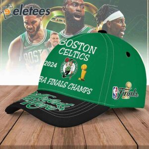 Celtics 2024 Finals Champs Different Here 3D Cap 2