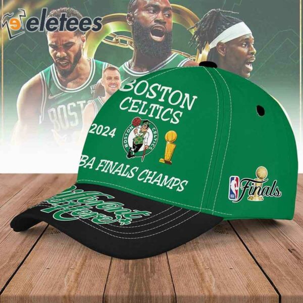 Celtics 2024 Finals Champs Different Here 3D Cap