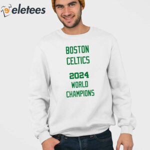 Celtics 2024 World Champions Shirt 3