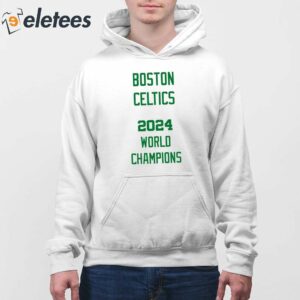 Celtics 2024 World Champions Shirt 4