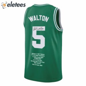 Celtics Bill Walton Memorial Jersey2