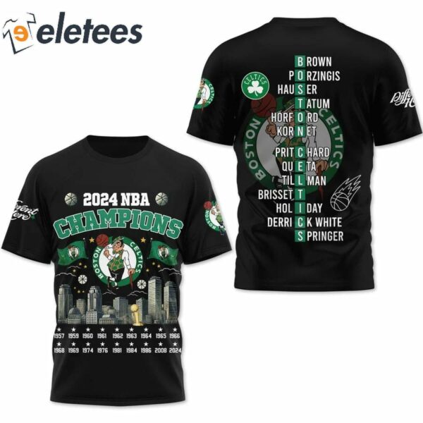 Celtics Championship 2024 Shirt