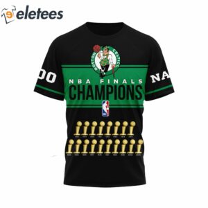 Celtics Finals 2024 18X Champions Different Here Shirt 2