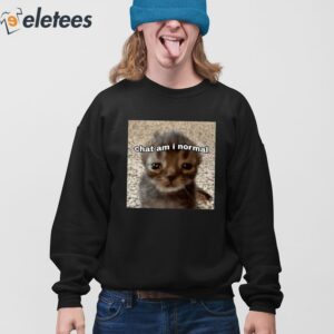 Chat Am I Normal Shirt 4