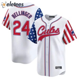 Cubs 2024 Independence Day Custom Jersey1