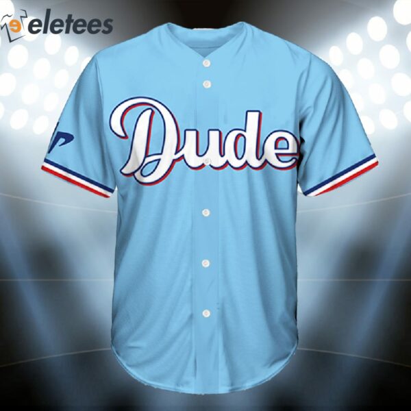 Dude Perfect Night Rangers Giveaway 2024 Jersey