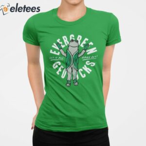 Evergreen State Geoducks Let It All Hang Out Shirt 2