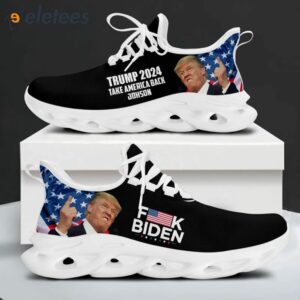 FK Biden Take America Back US Flag Trump MaxSoul Shoes