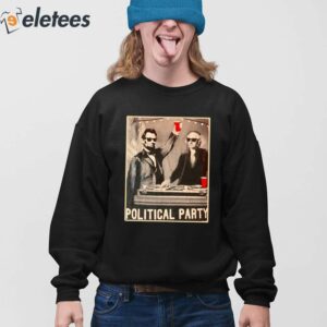 George Washington And Abraham Lincoln Political Party Shirt 4