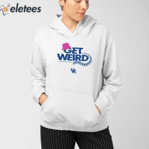 Get Weird With Kentucky Baseball Shirt 3