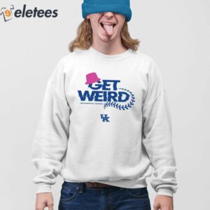 Get Weird With Kentucky Baseball Shirt 4