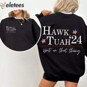 Hawk Tuah ’24 Election Tiktok Viral Political Funny Shirt