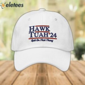 Hawk Tuah 24 Spit On That Thang Embroidered Baseball Hat