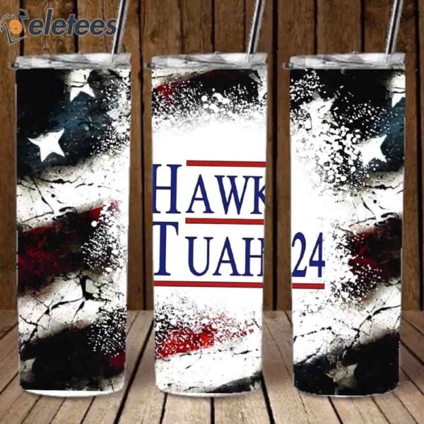 Hawk Tuah 24′ Tumbler