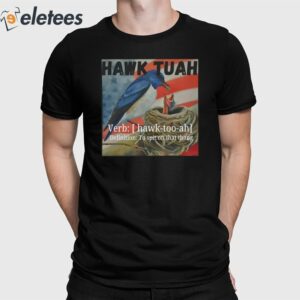 Hawk Tuah 4th Of July Shirt