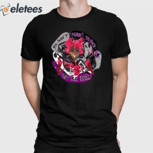 Hazbin Hotel Alastor Asexual Pride You Don't Have To Fuck To Be Fab Shirt