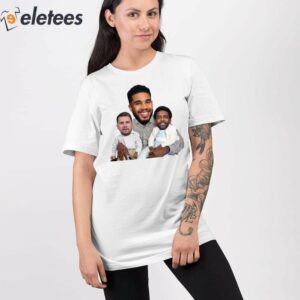 Jayson Tatum Carrying Kyrie Irving And Luka Doncic Shirt 2