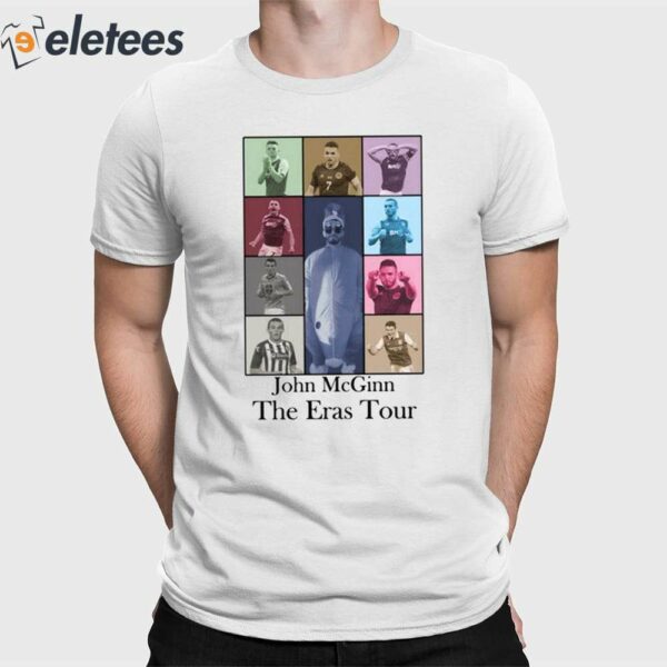 John Mcginn The Eras Tour Shirt