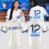 JuJu Watkins 12 Dodgers City Connect 2024 Jersey