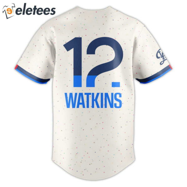 JuJu Watkins 12 Dodgers City Connect 2024 Jersey