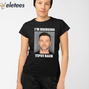 Justin Timberlake Mugshot Im Bringing Tipsy Back Shirt 2