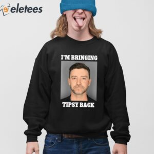 Justin Timberlake Mugshot Im Bringing Tipsy Back Shirt 4