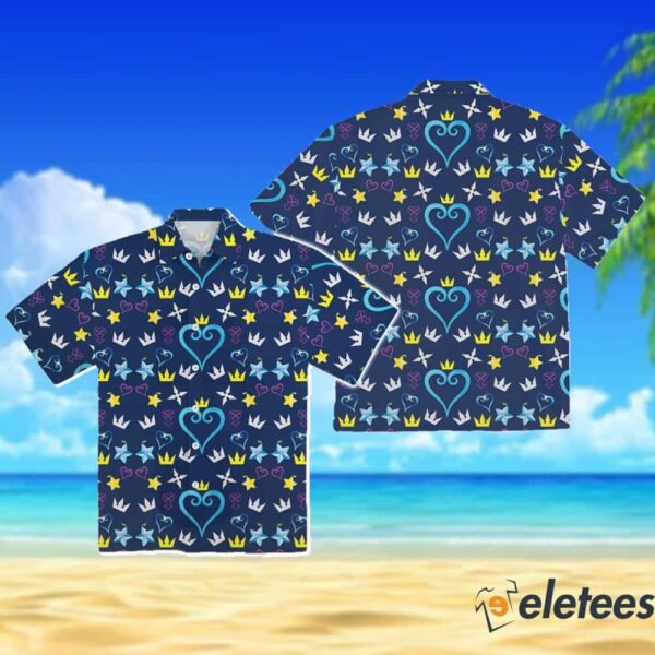 Kingdom Hearts Hawaiian Shirt