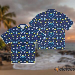 Kingdom Hearts Hawaiian Shirt