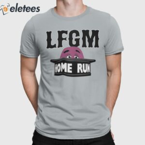 LFGM NY Mets Grimace Home Run Shirt