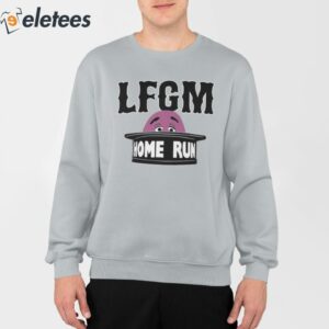 LFGM NY Mets Grimace Home Run Shirt 3