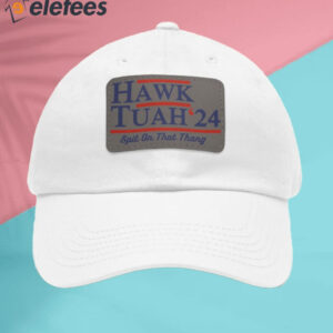 Leather Patch Hawk Tuah 24 Spit On That Thang Hat