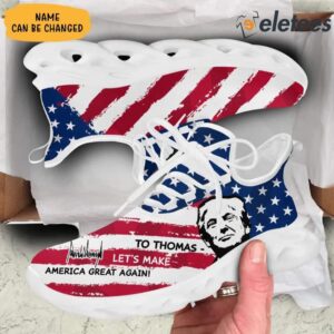 Lets Make America Great Again Trump MaxSoul Shoes1