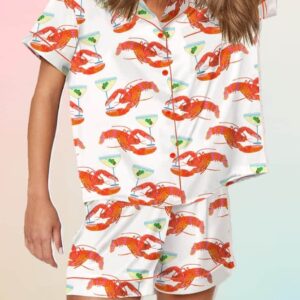 Lobster Martini Pajama Set